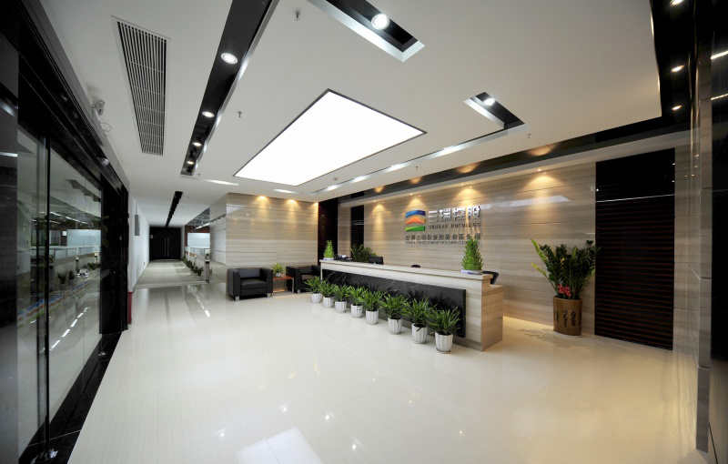 北京辦公室裝飾前臺部分要注意的因素